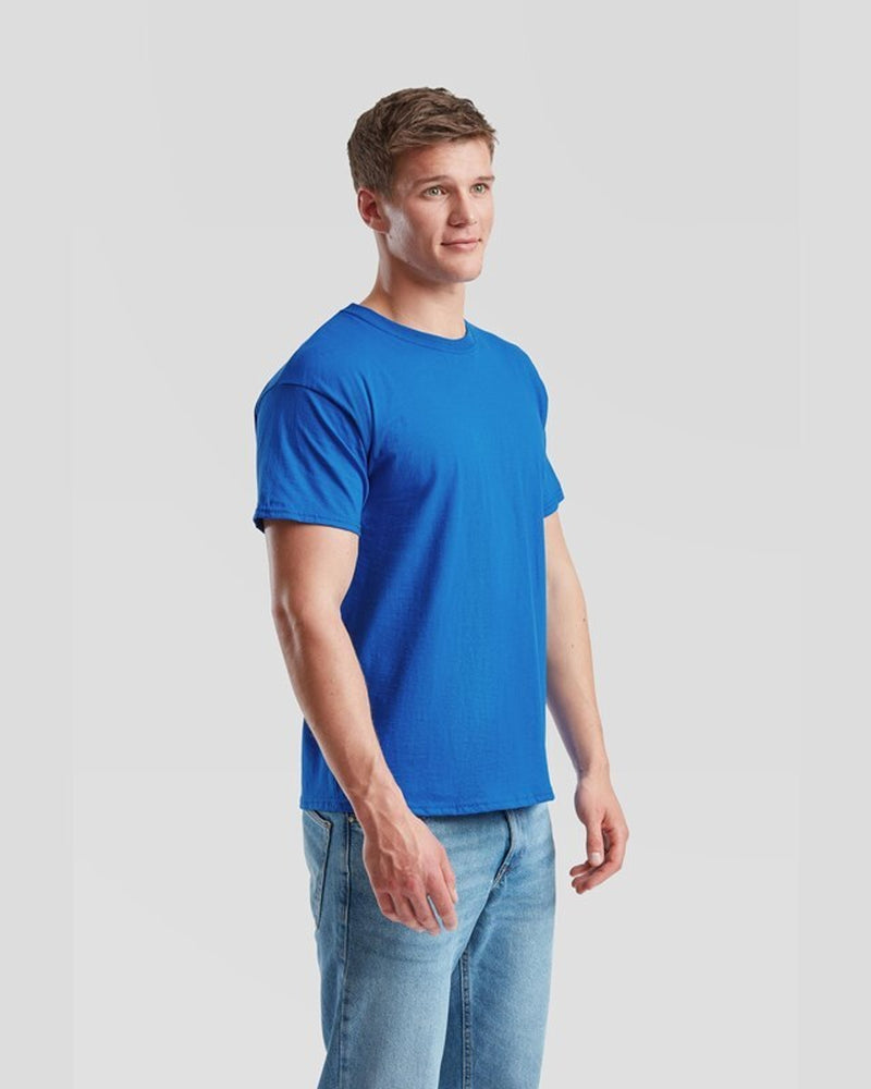 Fruit of the Loom Mens T-Shirts Plain 100% Cotton Short Sleeve T-Shirt Tee Top