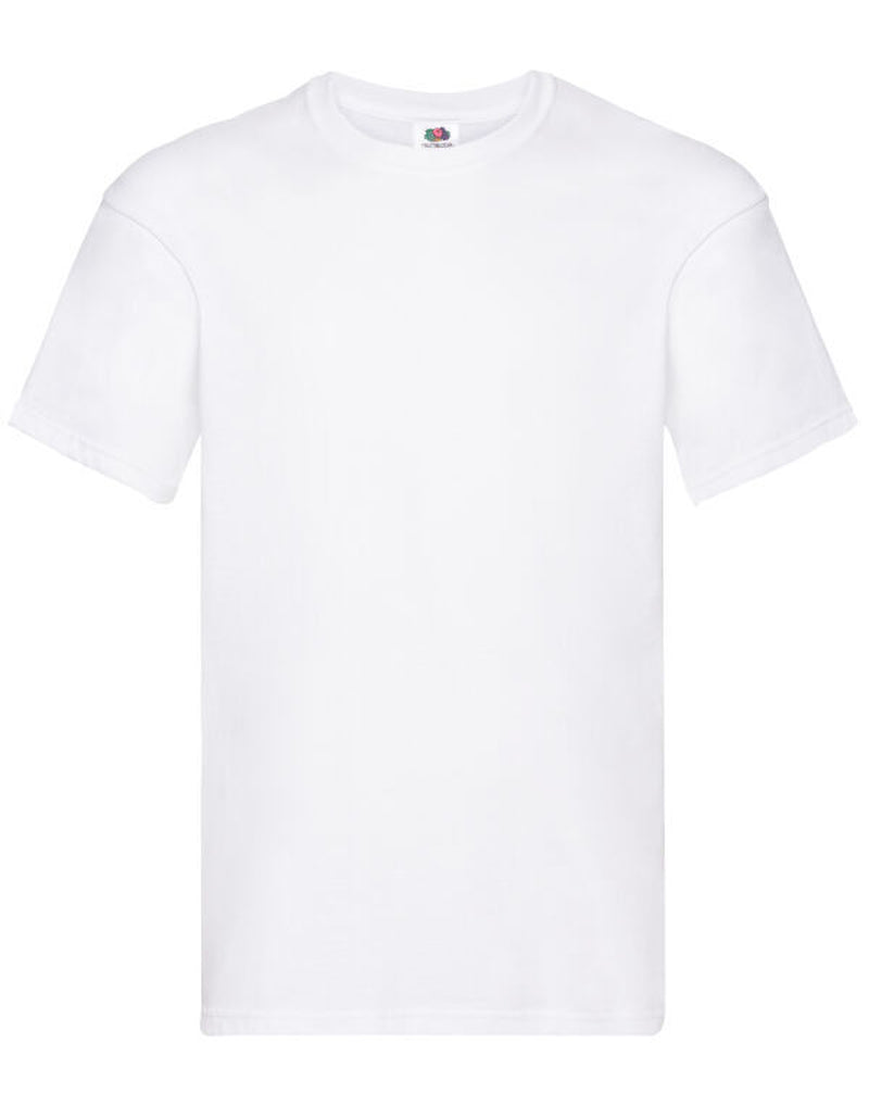 Fruit of the Loom Mens T-Shirts Plain 100% Cotton Short Sleeve T-Shirt Tee Top