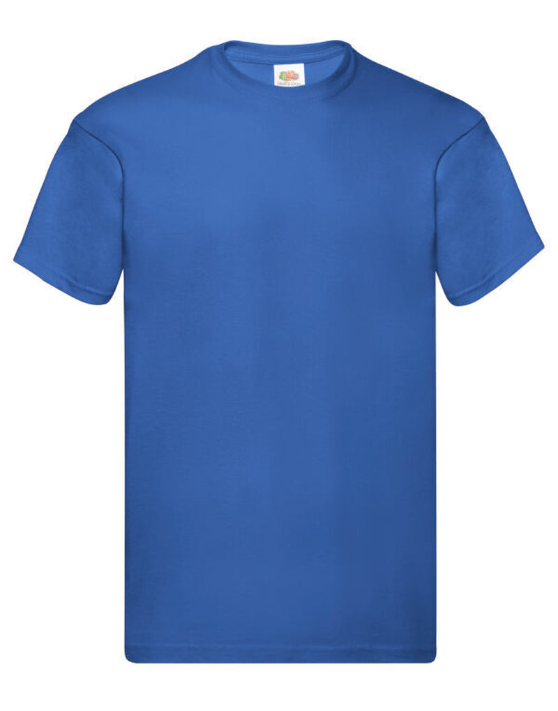 Fruit of the Loom Mens T-Shirts Plain 100% Cotton Short Sleeve T-Shirt Tee Top