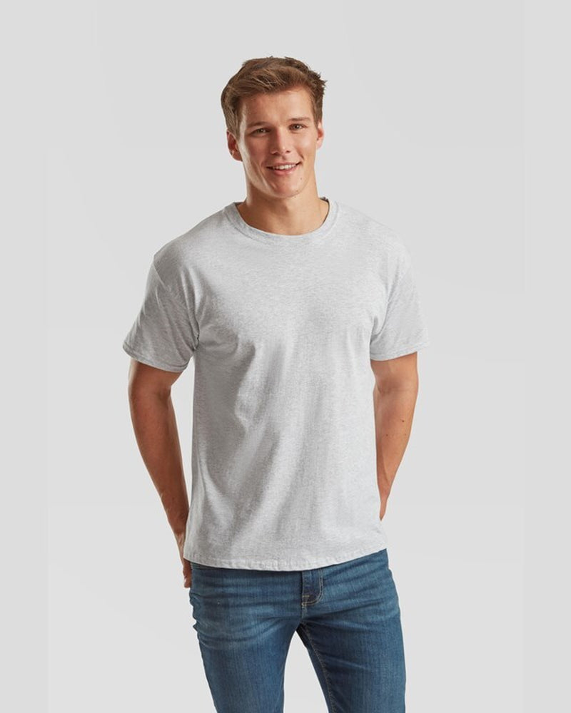 Fruit of the Loom Mens T-Shirts Plain 100% Cotton Short Sleeve T-Shirt Tee Top