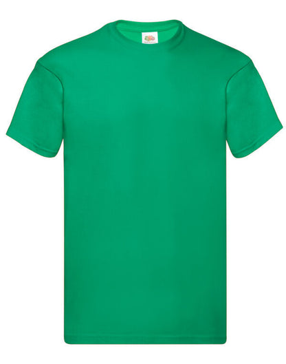 Fruit of the Loom Mens T-Shirts Plain 100% Cotton Short Sleeve T-Shirt Tee Top