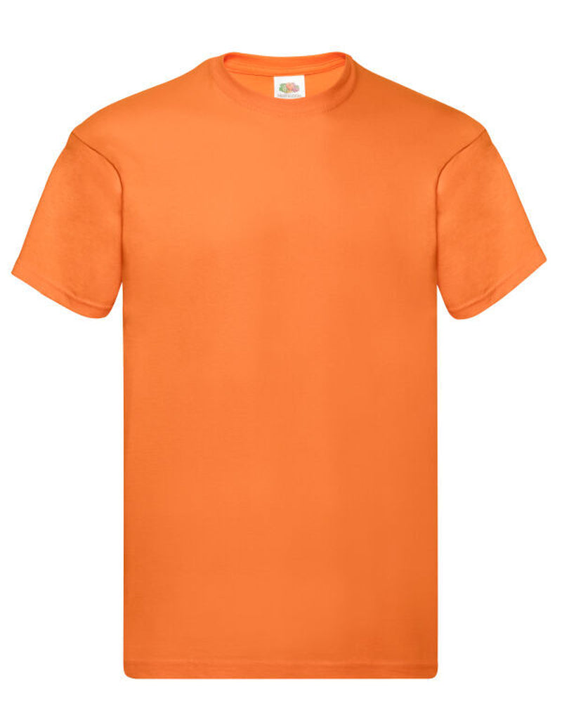 Fruit of the Loom Mens T-Shirts Plain 100% Cotton Short Sleeve T-Shirt Tee Top