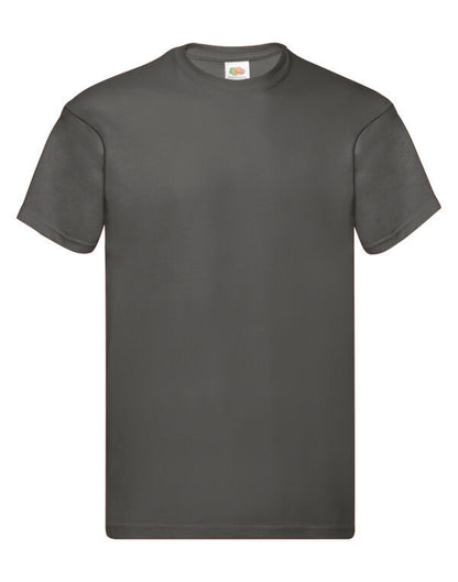 Fruit of the Loom Mens T-Shirts Plain 100% Cotton Short Sleeve T-Shirt Tee Top