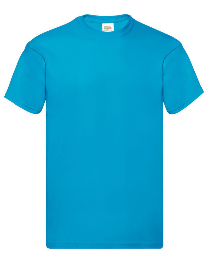Fruit of the Loom Mens T-Shirts Plain 100% Cotton Short Sleeve T-Shirt Tee Top