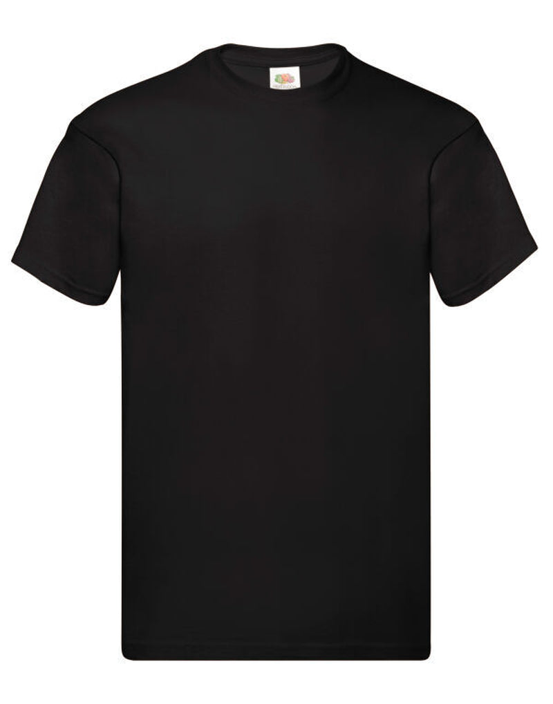 Fruit of the Loom Mens T-Shirts Plain 100% Cotton Short Sleeve T-Shirt Tee Top