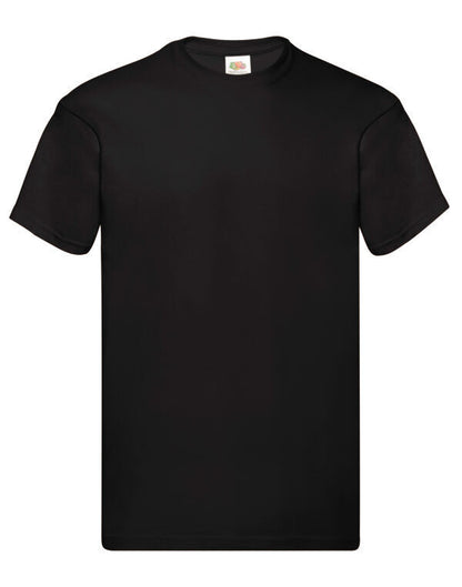 Fruit of the Loom Mens T-Shirts Plain 100% Cotton Short Sleeve T-Shirt Tee Top