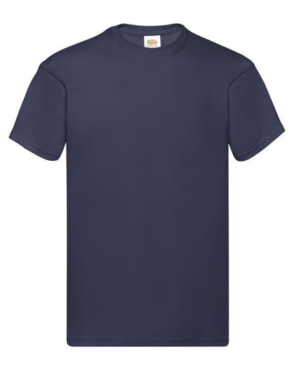 Fruit of the Loom Mens T-Shirts Plain 100% Cotton Short Sleeve T-Shirt Tee Top