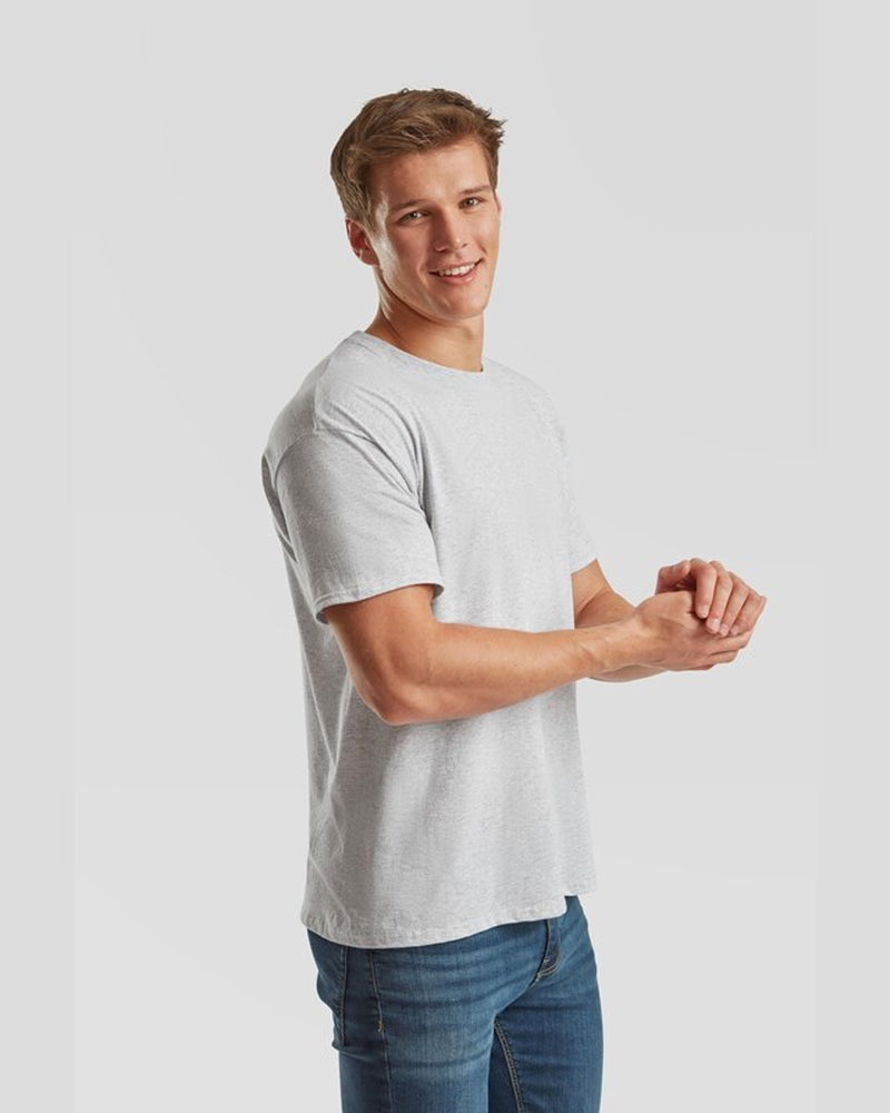 Fruit of the Loom Mens T-Shirts Plain 100% Cotton Short Sleeve T-Shirt Tee Top