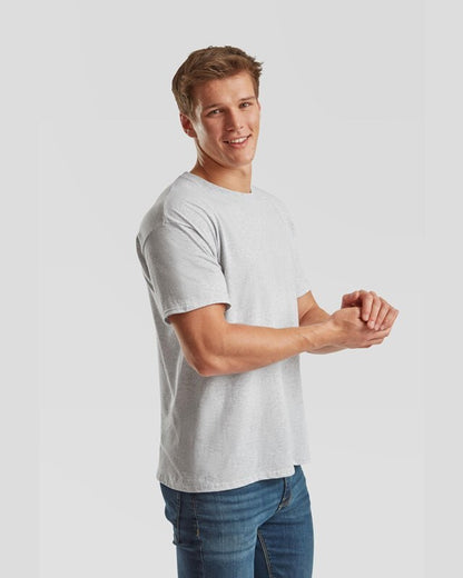 Fruit of the Loom Mens T-Shirts Plain 100% Cotton Short Sleeve T-Shirt Tee Top