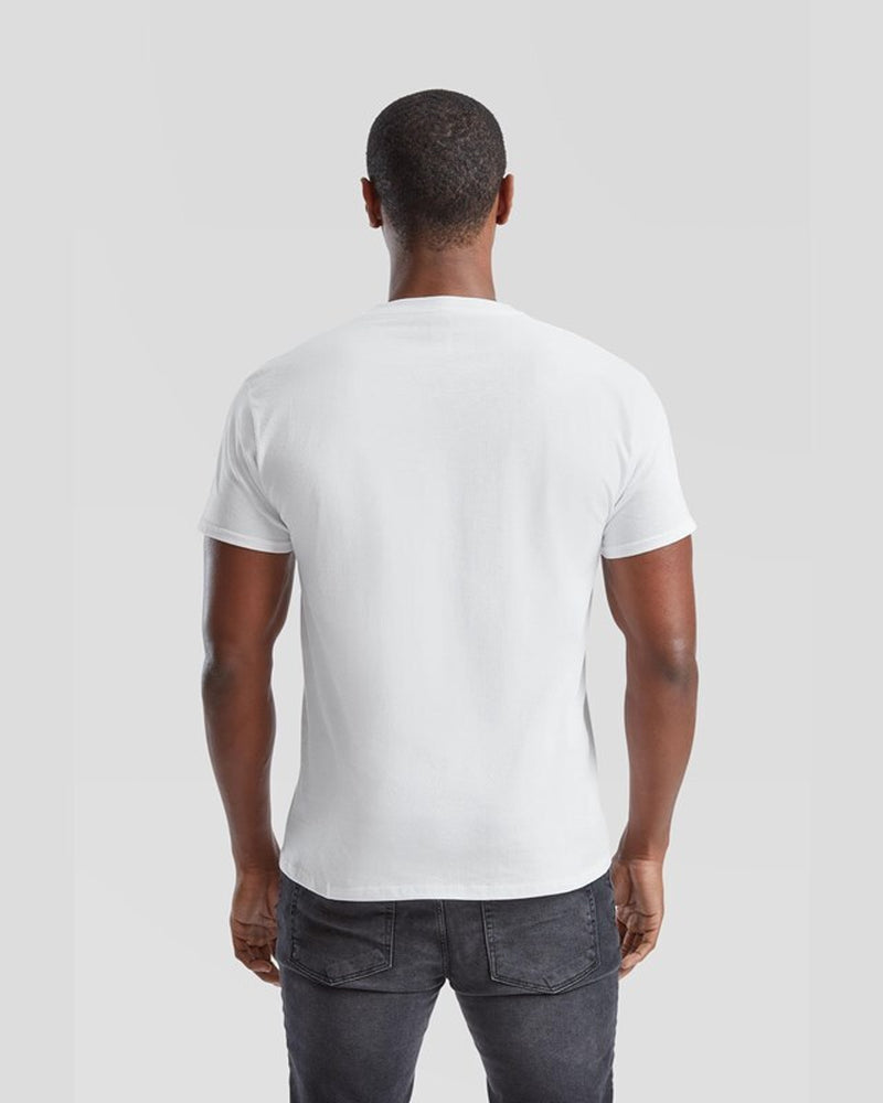Fruit of the Loom Mens T-Shirts Plain 100% Cotton Short Sleeve T-Shirt Tee Top