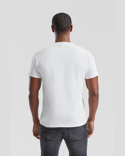 Fruit of the Loom Mens T-Shirts Plain 100% Cotton Short Sleeve T-Shirt Tee Top