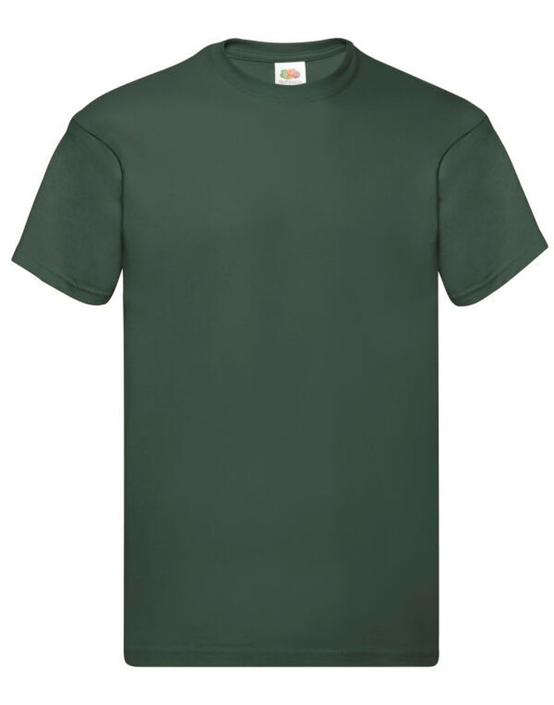 Fruit of the Loom Mens T-Shirts Plain 100% Cotton Short Sleeve T-Shirt Tee Top