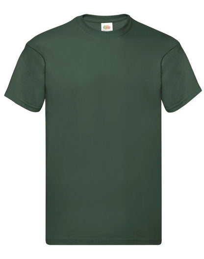 Fruit of the Loom Mens T-Shirts Plain 100% Cotton Short Sleeve T-Shirt Tee Top
