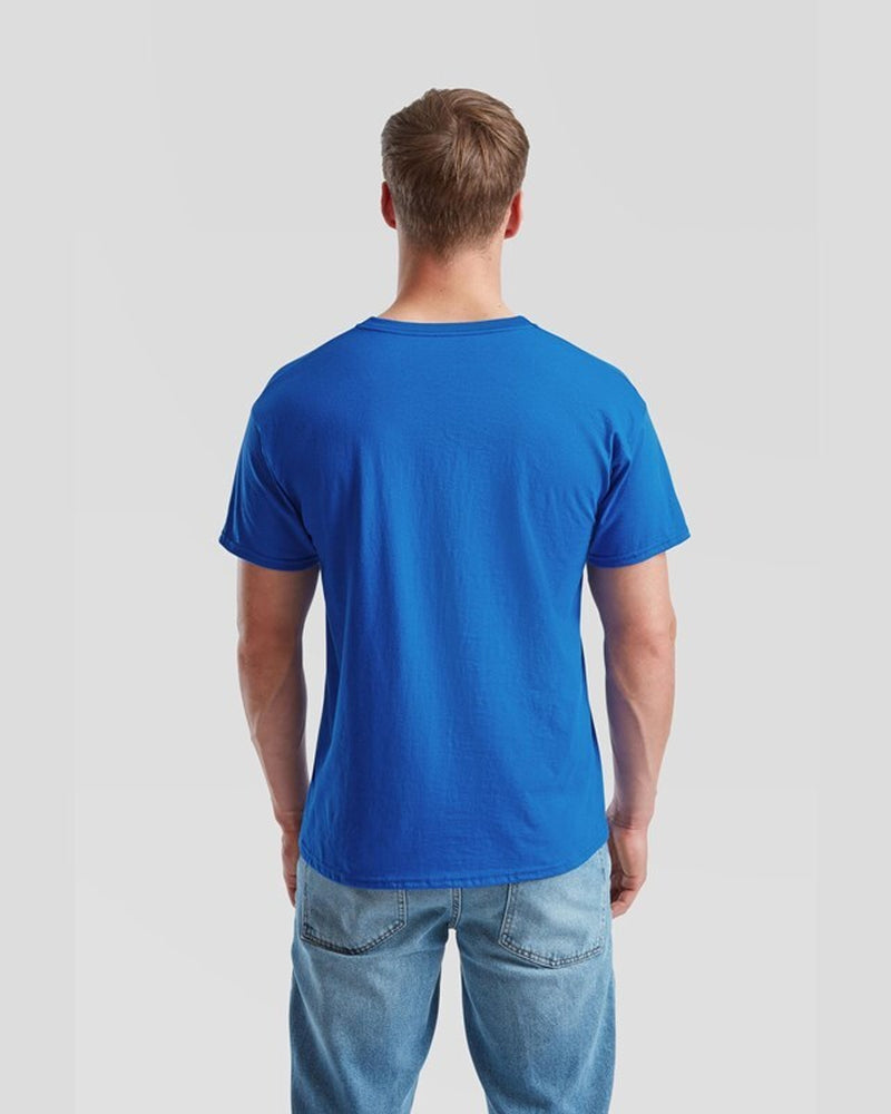 Fruit of the Loom Mens T-Shirts Plain 100% Cotton Short Sleeve T-Shirt Tee Top